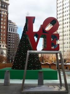LOVE sculpture